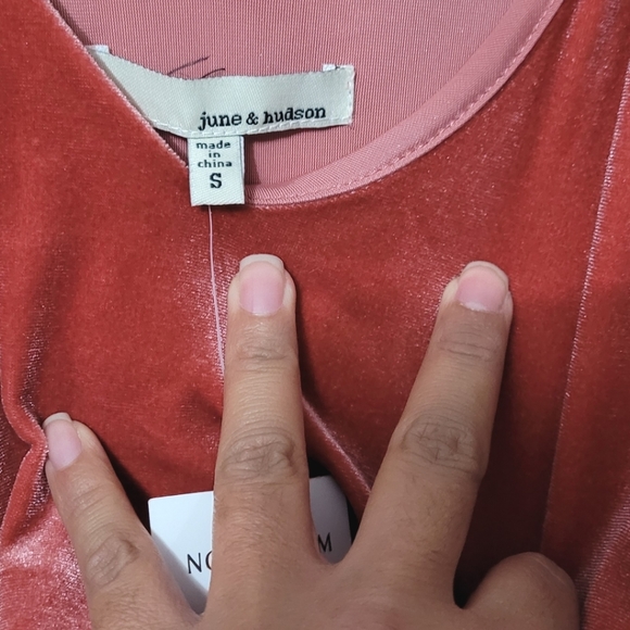 June & Hudson velvet dress ❤ - Picture 4 of 6